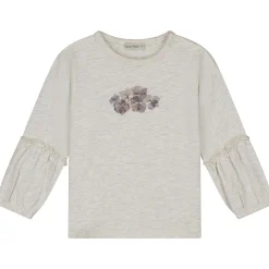 Sweet Petit peuter shirt Else lange mouwen printopdruk beige