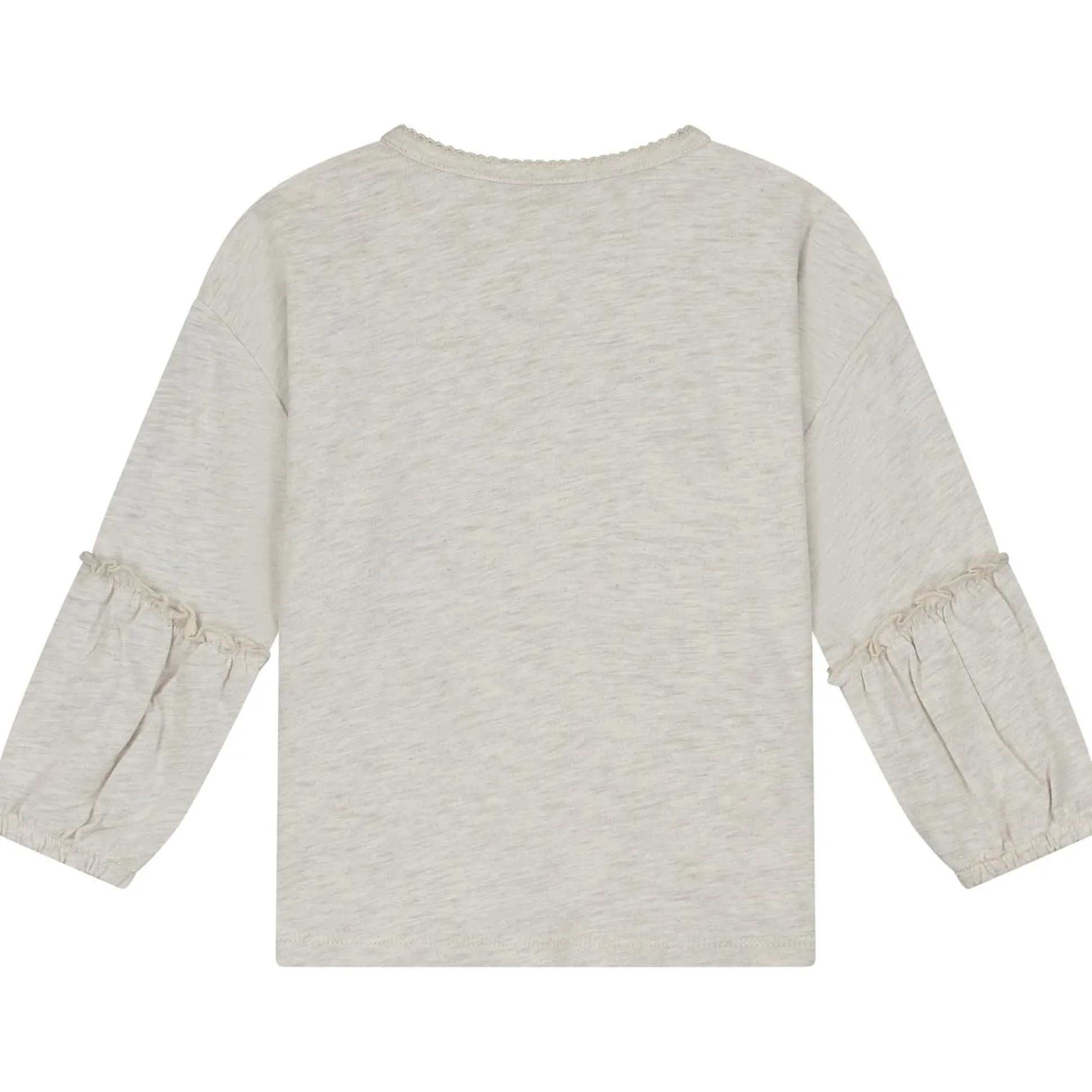 Sweet Petit peuter shirt Else lange mouwen printopdruk beige