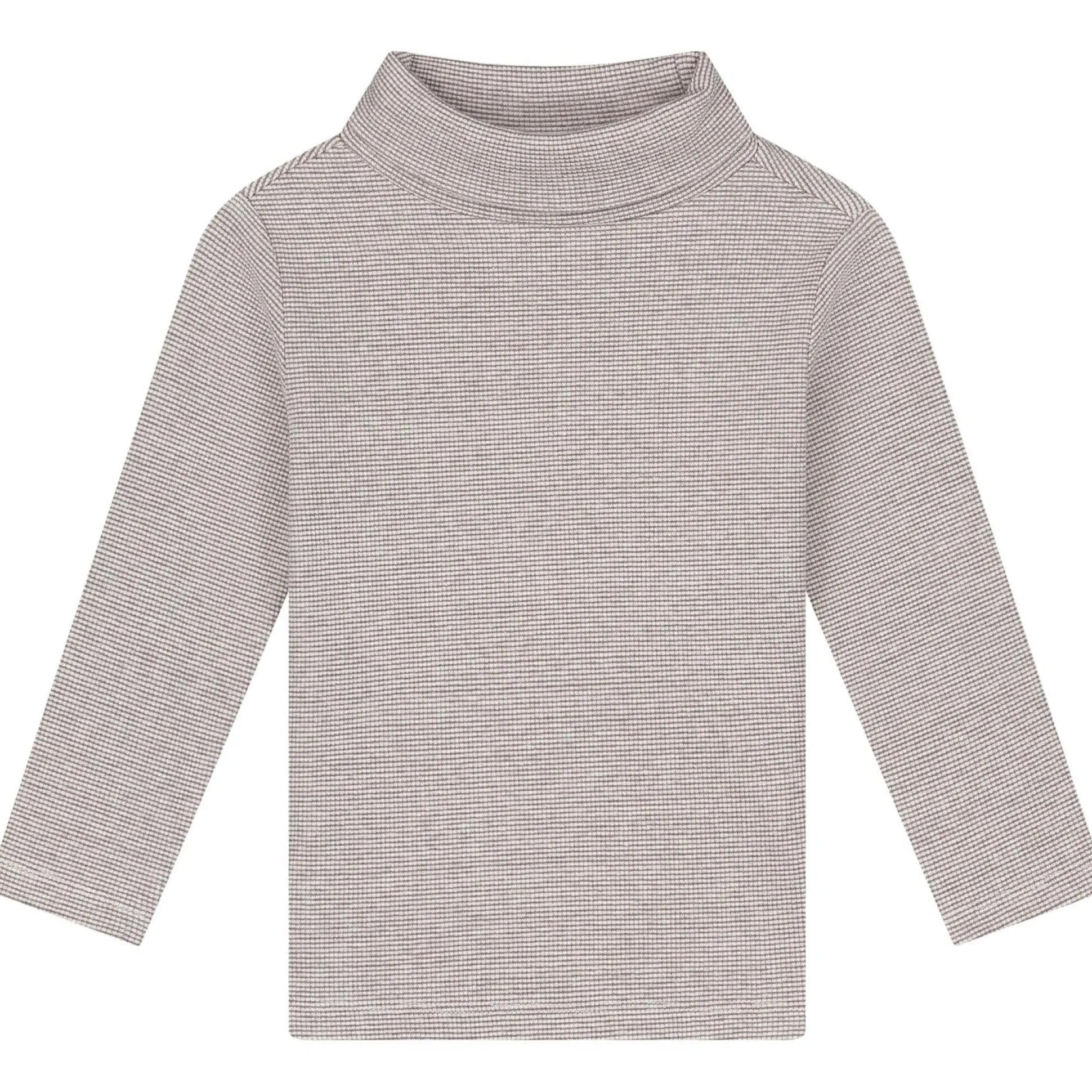 Sweet Petit peuter shirt Mason lange mouwen effen bruin