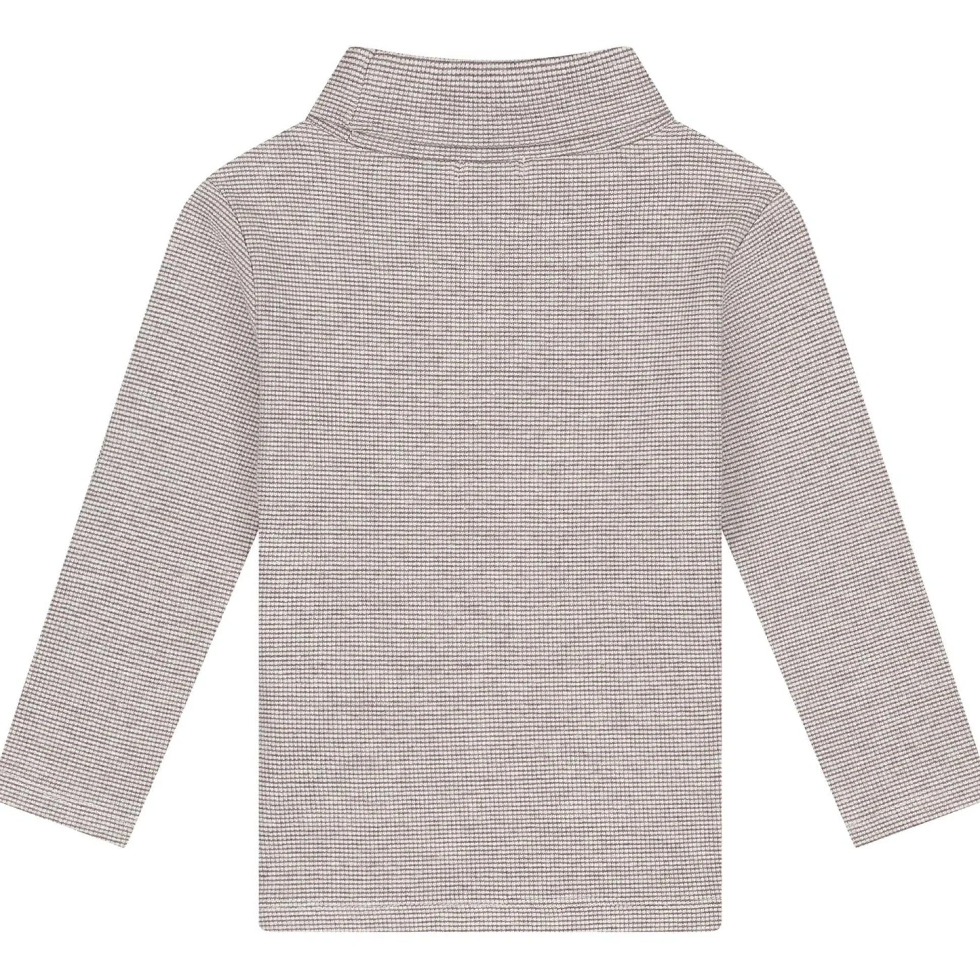 Sweet Petit peuter shirt Mason lange mouwen effen bruin