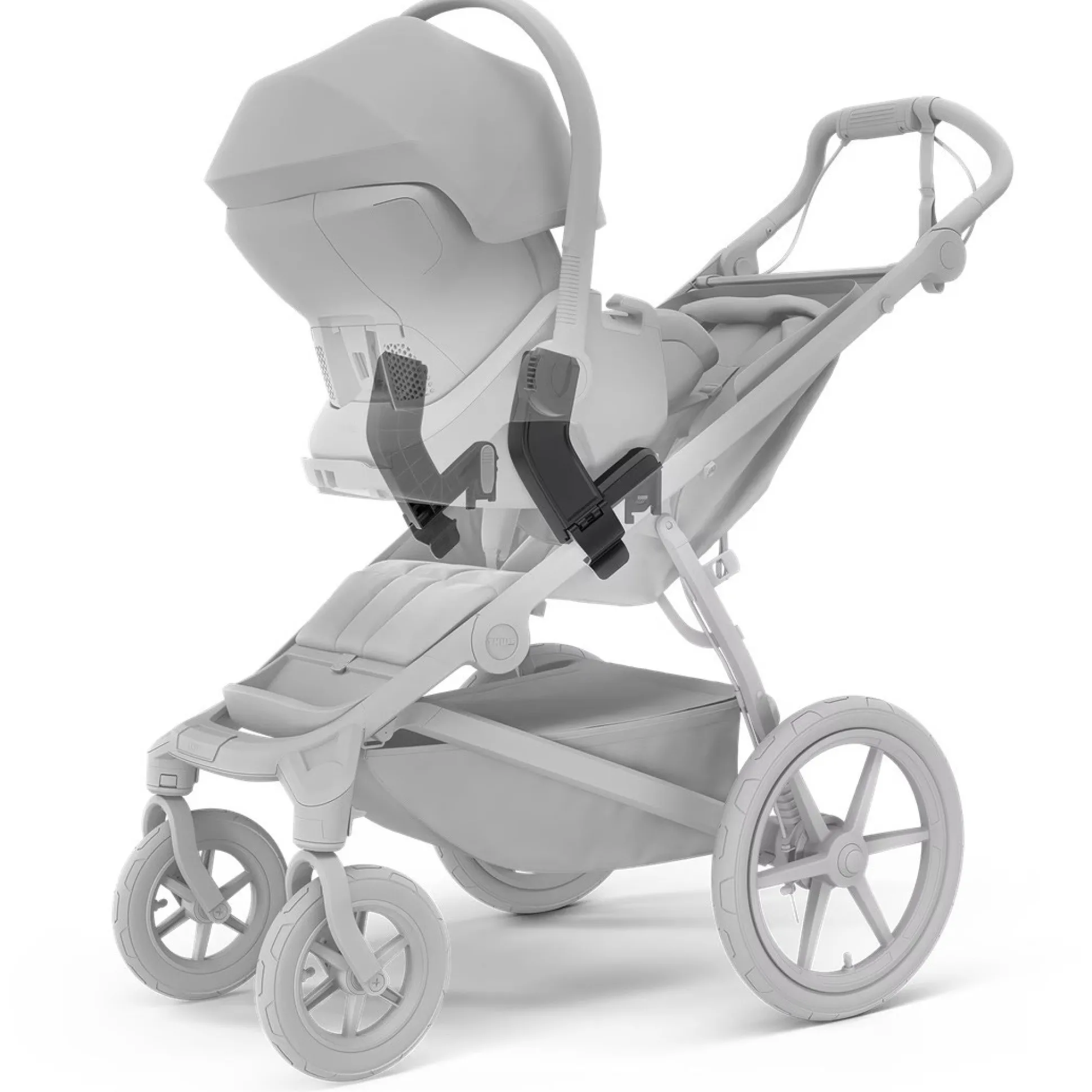 Thule Urban Glide 4-wheel compleet Mid Blue