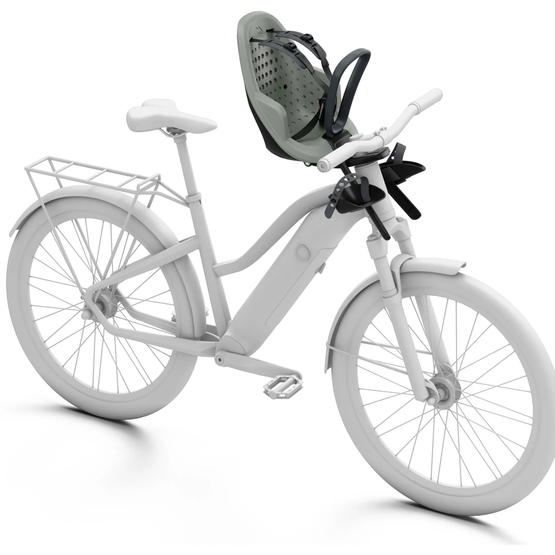 Thule Yepp 2 mini fietsstoeltje Agave