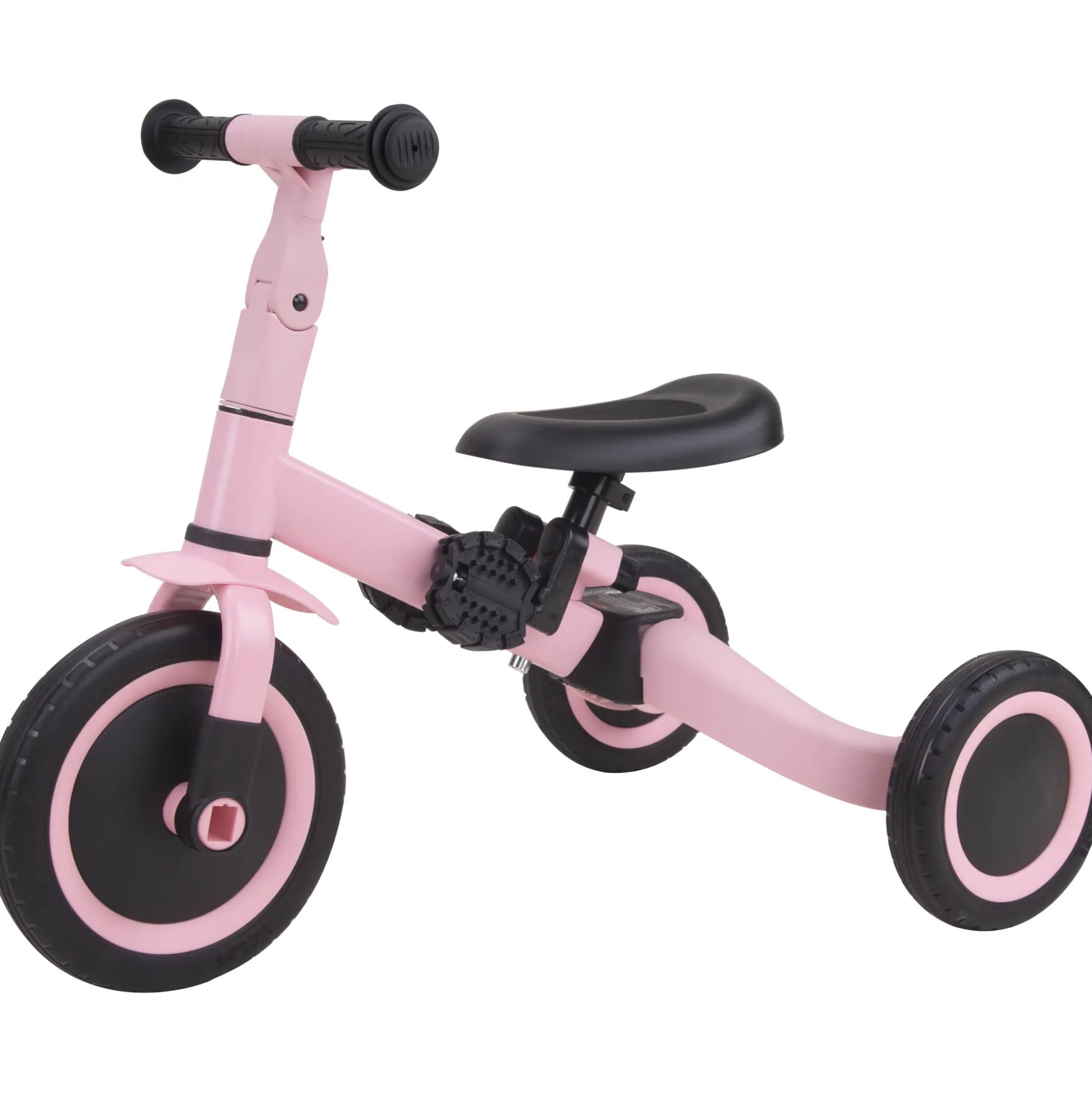 Topmark Kaya 4-in-1 driewieler - loopfiets Pink