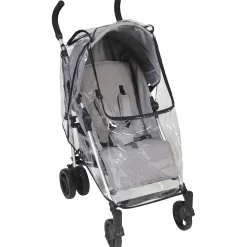 Topmark regenhoes buggy Transparant