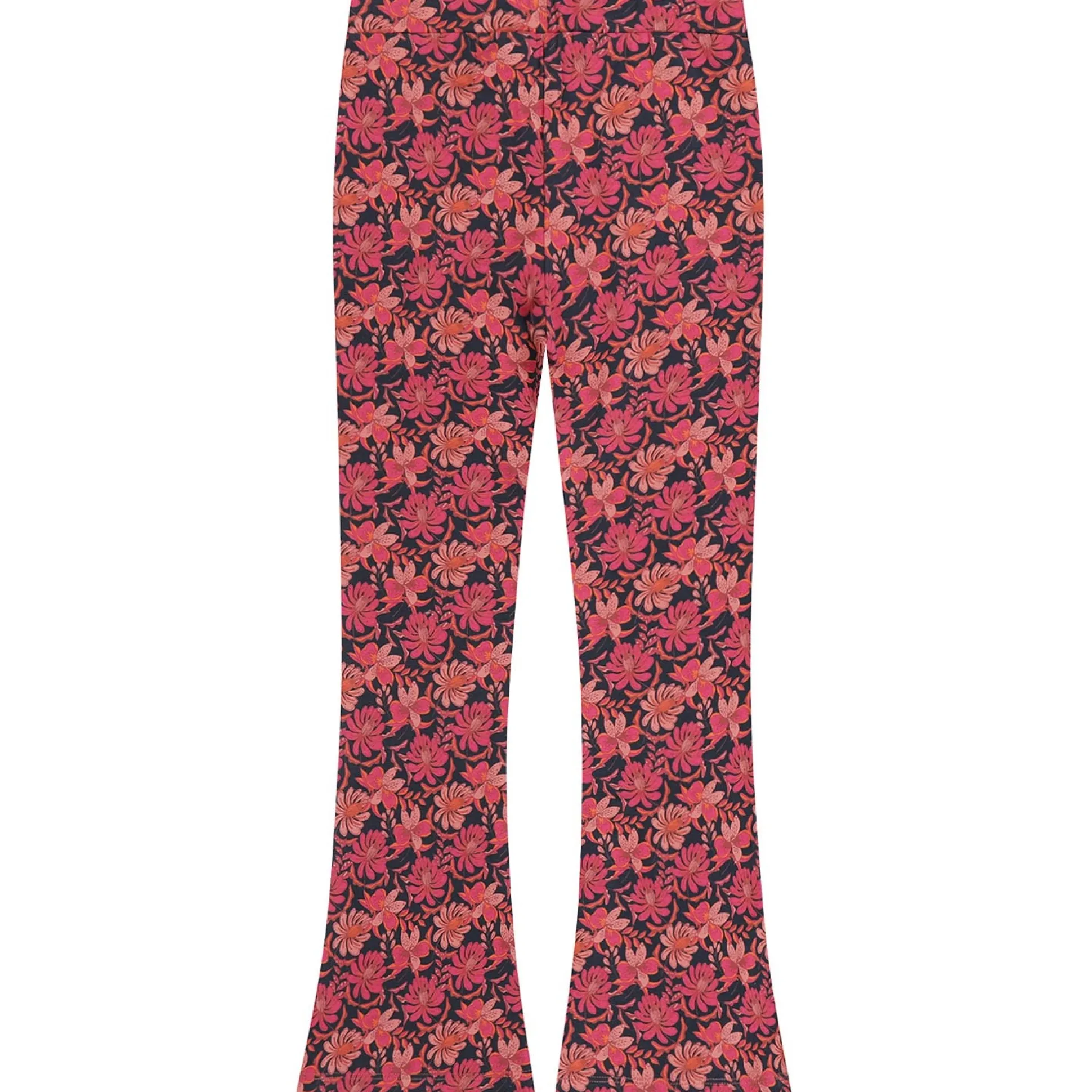 Tumble 'n Dry peuter broek flared bloemen rood