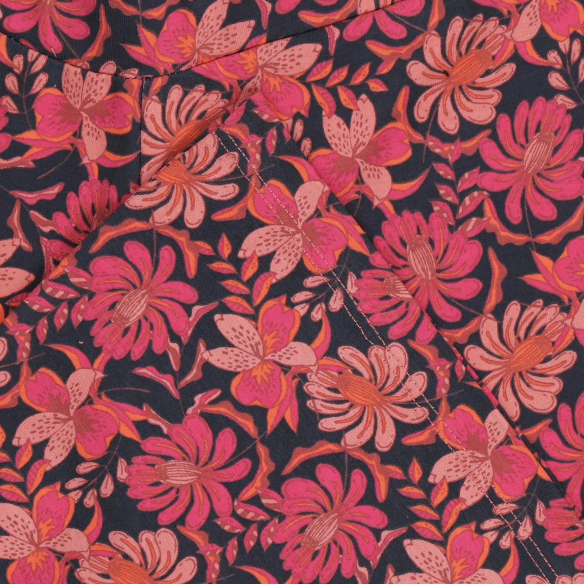 Tumble 'n Dry peuter broek flared bloemen rood