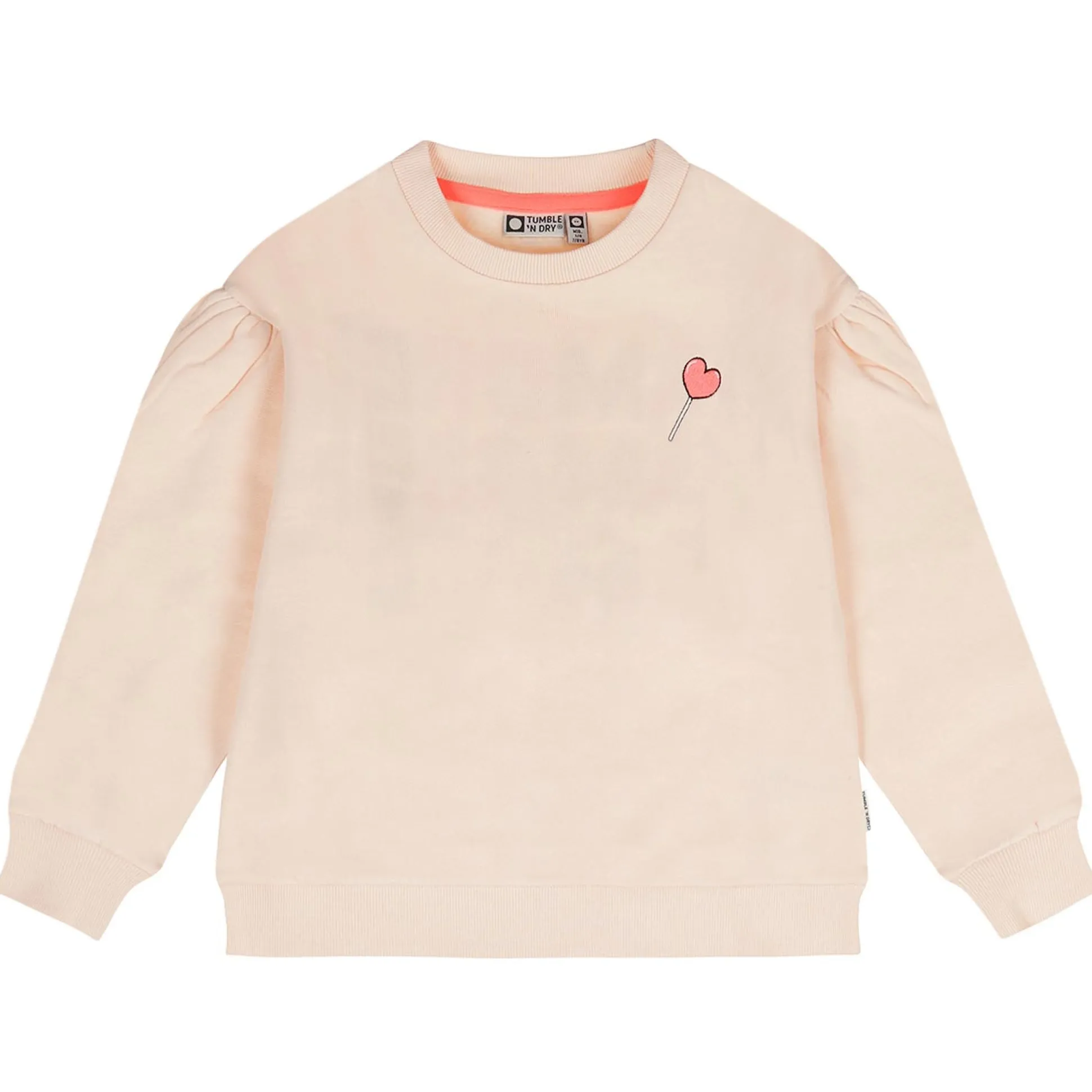 Tumble 'N Dry peuter sweater lange mouwen tekst beige