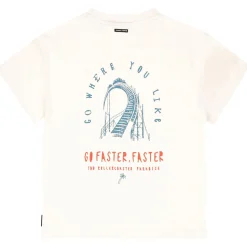 Tumble 'N Dry peuter T-shirt korte mouwen logo wit