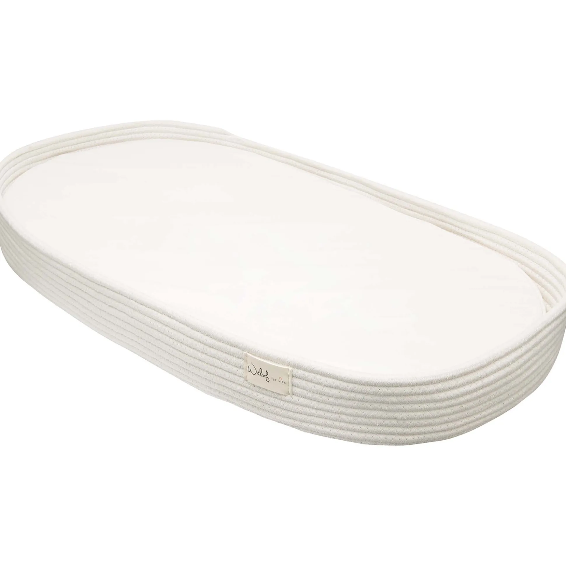 Witlof for Kids Mozes Verschoningsmand wit