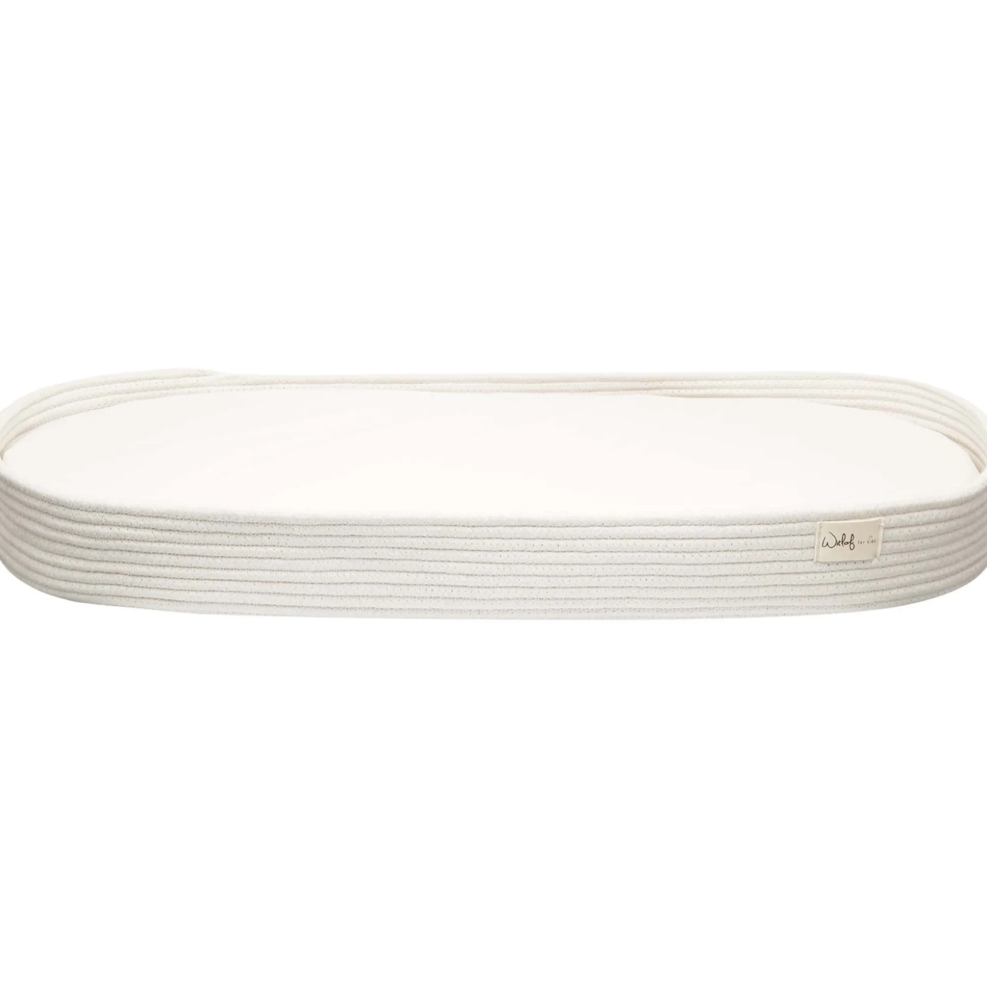 Witlof for Kids Mozes Verschoningsmand wit