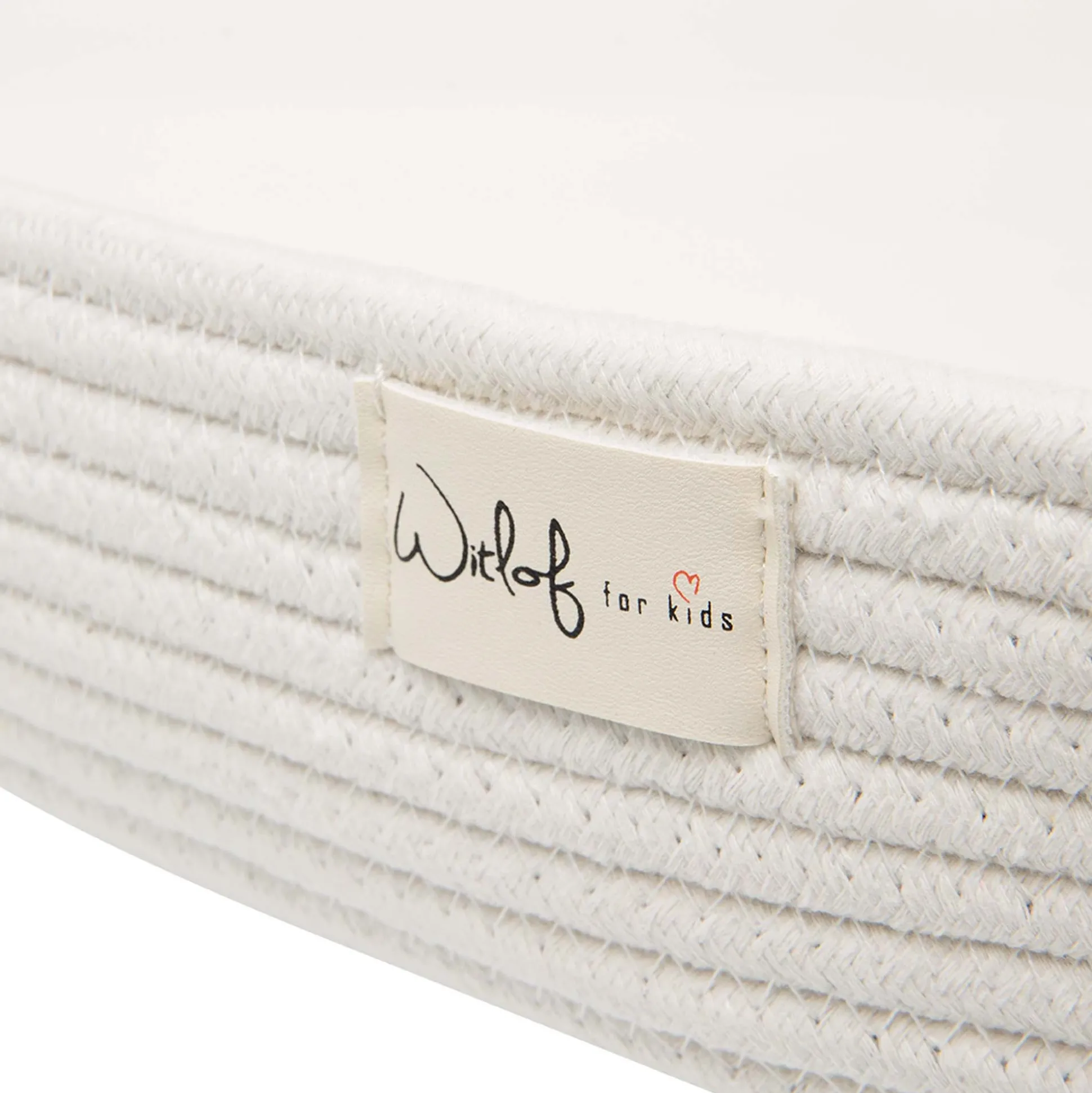 Witlof for Kids Mozes Verschoningsmand wit