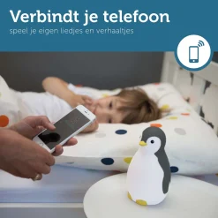 Zazu slaaptrainer nachtlamp met muziek Pam grijs grijs