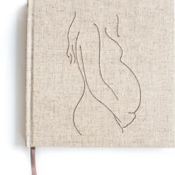 Zwangerschapsdagboek Beigebrown